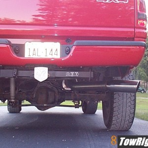 Magnaflow Stainless Steel Exhaust tip.