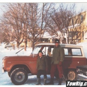 Dad's 1968 Ford Bronco, I wish I had that today!