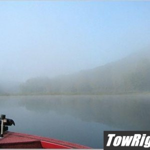 Fog Lifting Lake Pleasant